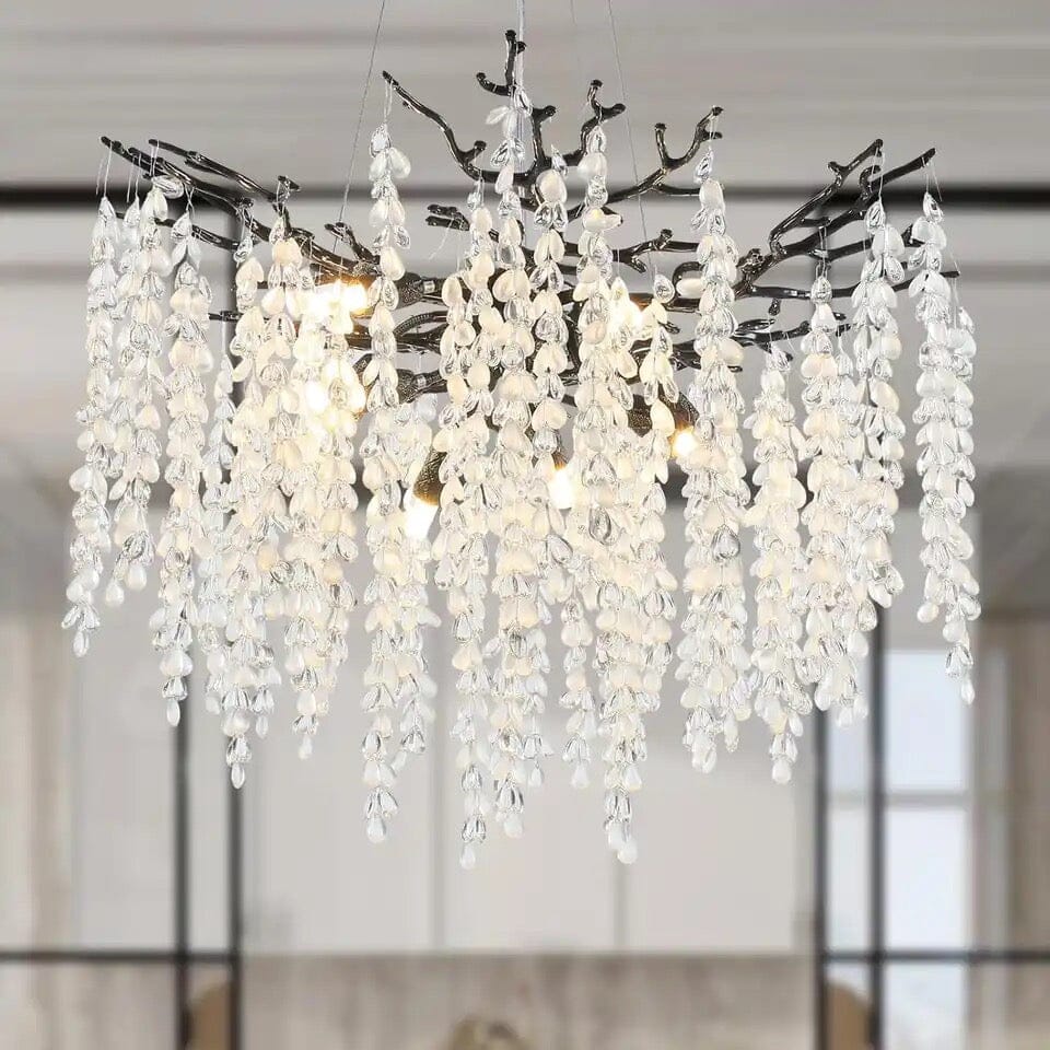 NYRA Branch Glass Chandelier