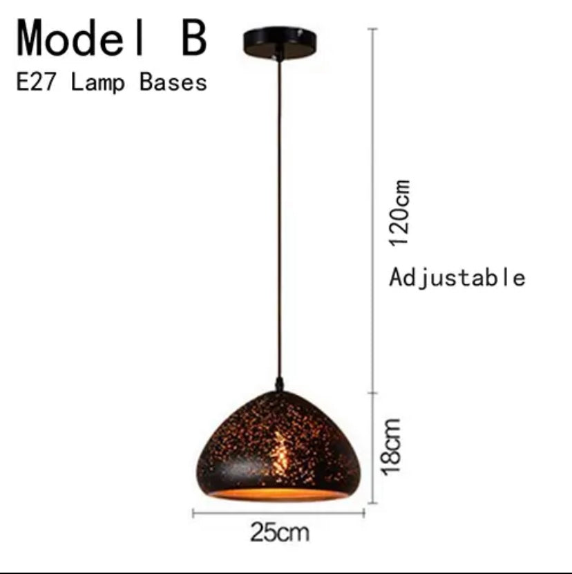 Luminaria Vintage Pendant Lamp