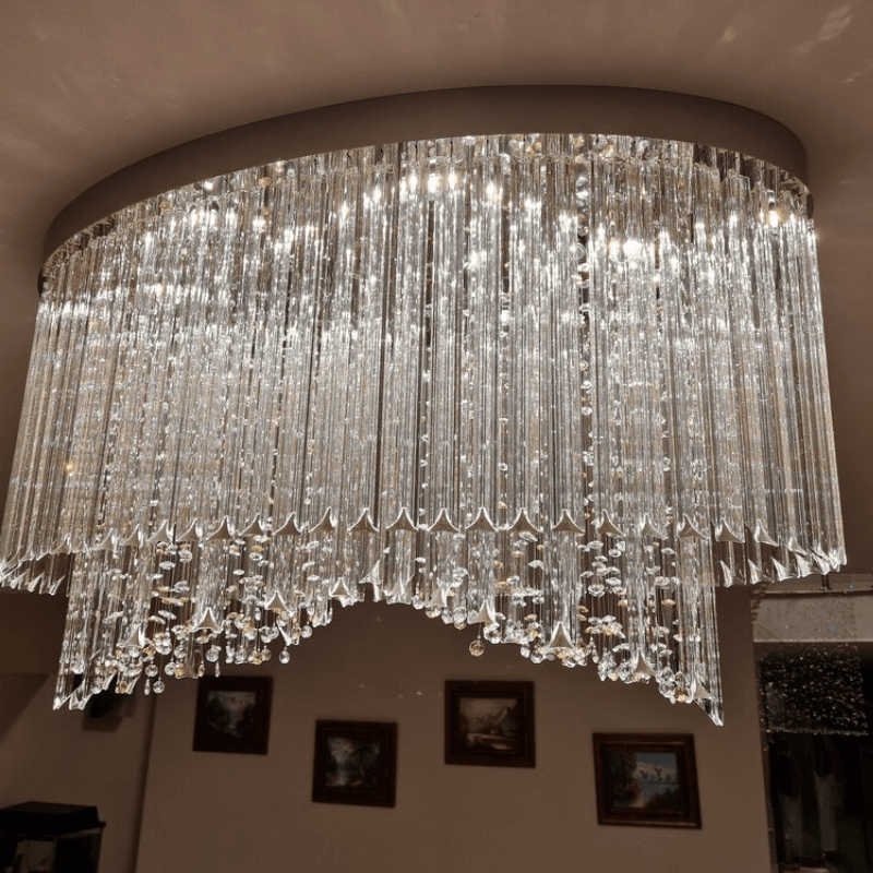 Infinity Crystal Chandelier