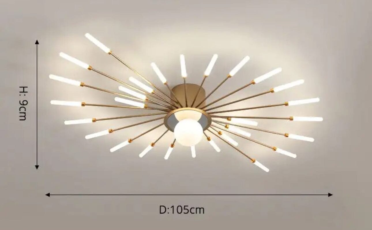 NYRA Firework Wand Chandelier