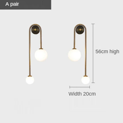 Alice Orb LED Wall Lamp