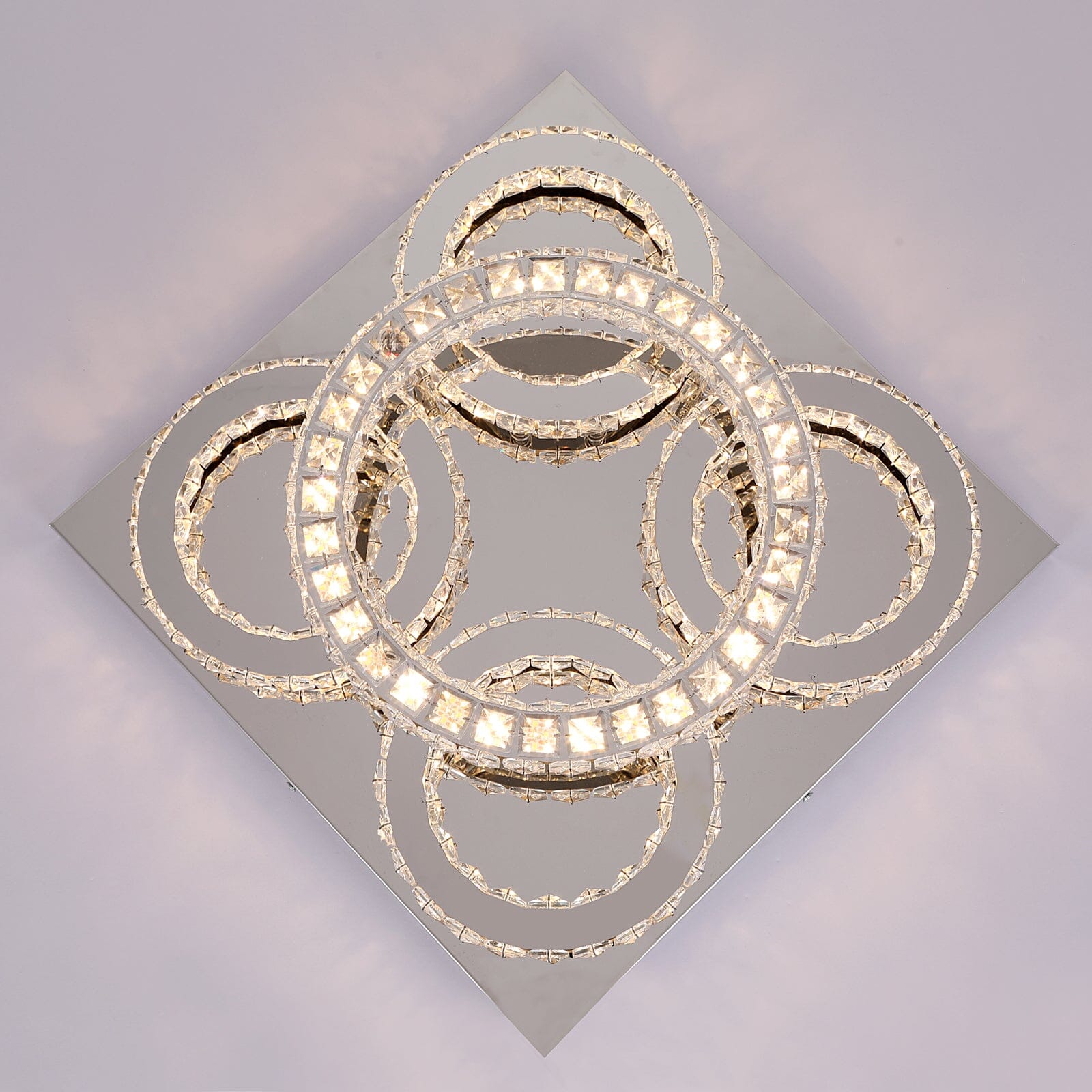 Nina 5 Ring Chandelier