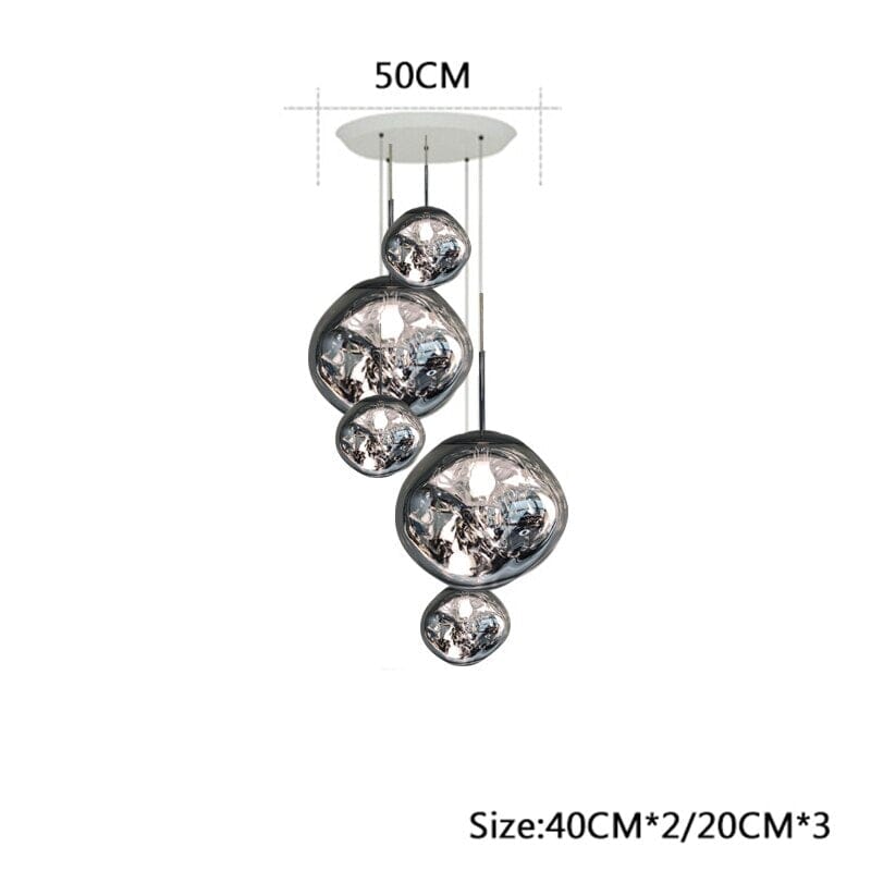 Nordic Lava Bundle Chandelier