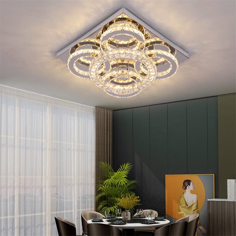 Nina 5 Ring Chandelier