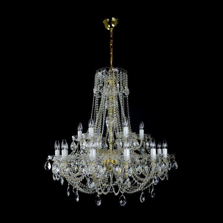 Classe Elevated Crystal Chandelier