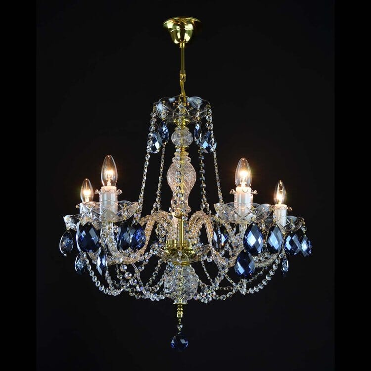 Ocean Crystal Chandelier