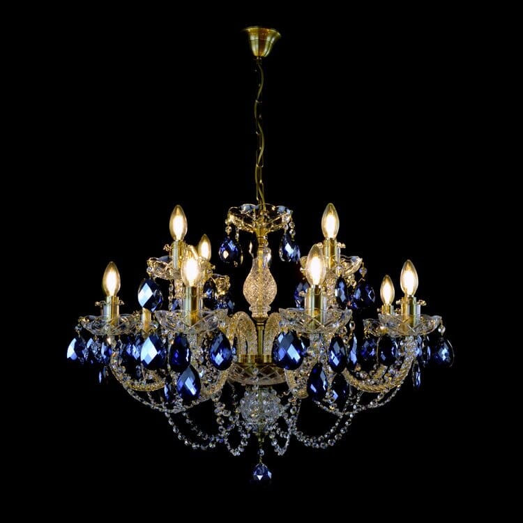 Ocean Crystal Chandelier