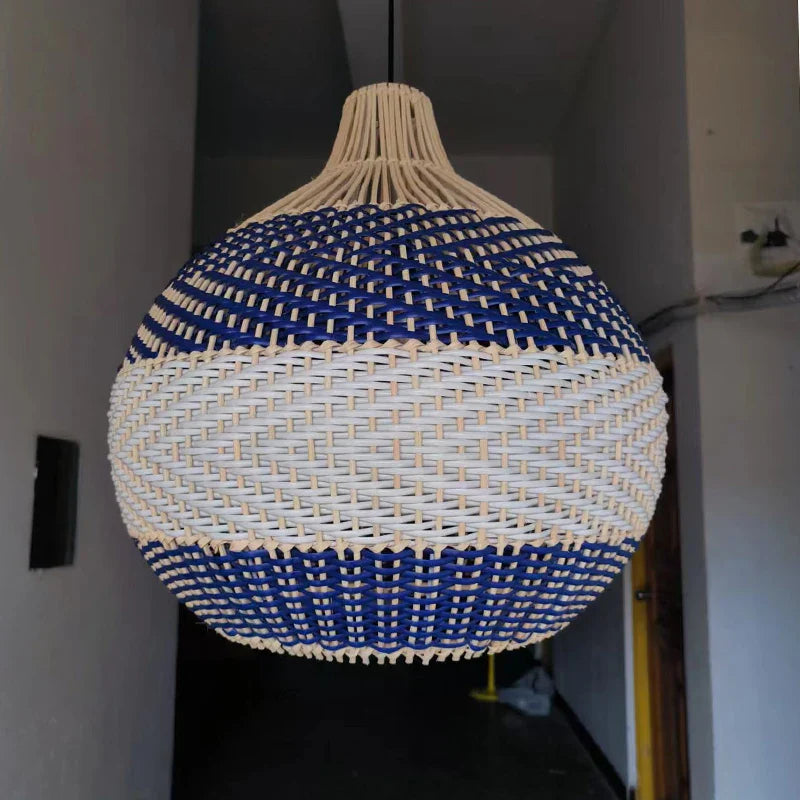 Sofia Rattan Pendant