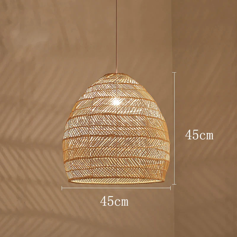 Lisa Rattan Pendant Lamp