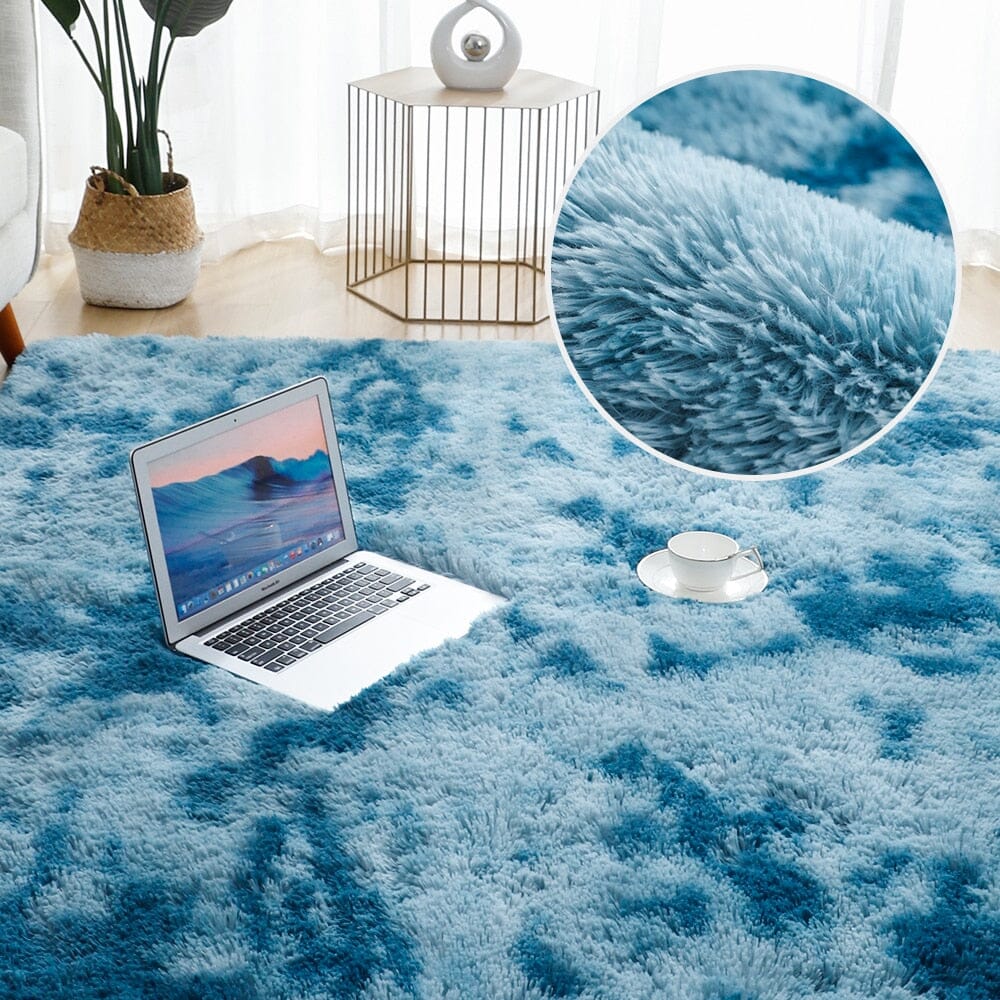 Square Fur Rug