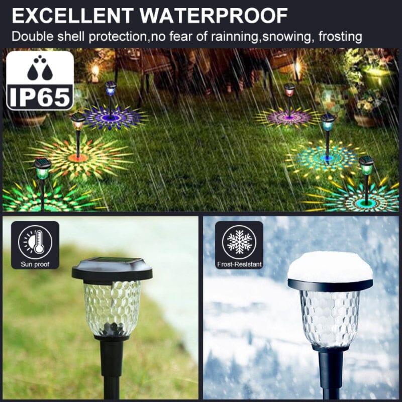 Rainbow Garden Solar Lights