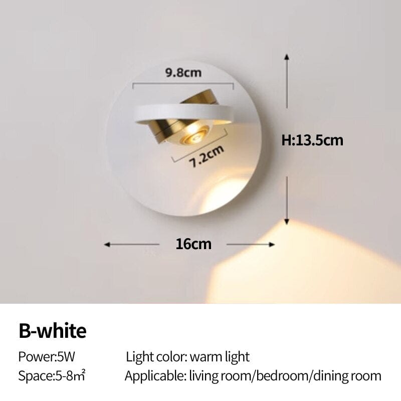 Isabella Rotatable Wall Light