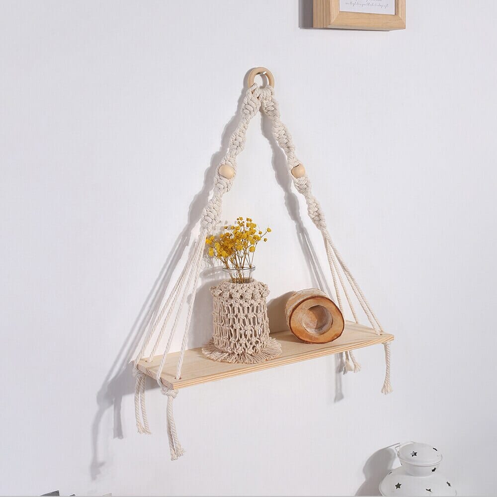 Macrame Wall Hanging Shelves