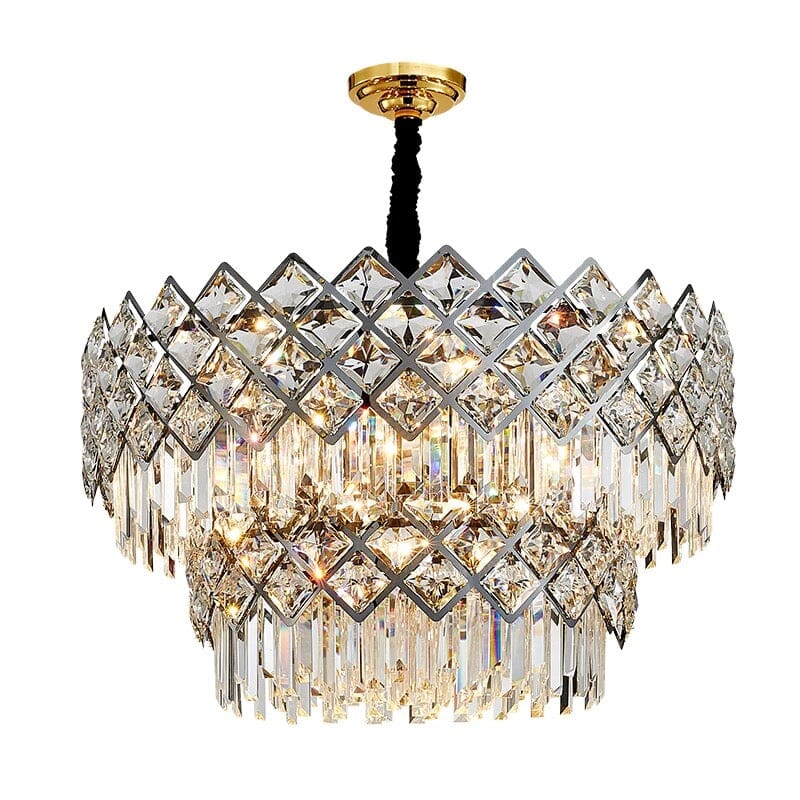 Opulent Crystal Chandelier