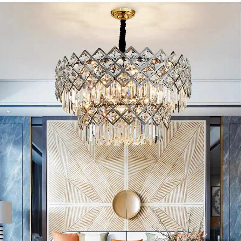 Opulent Crystal Chandelier