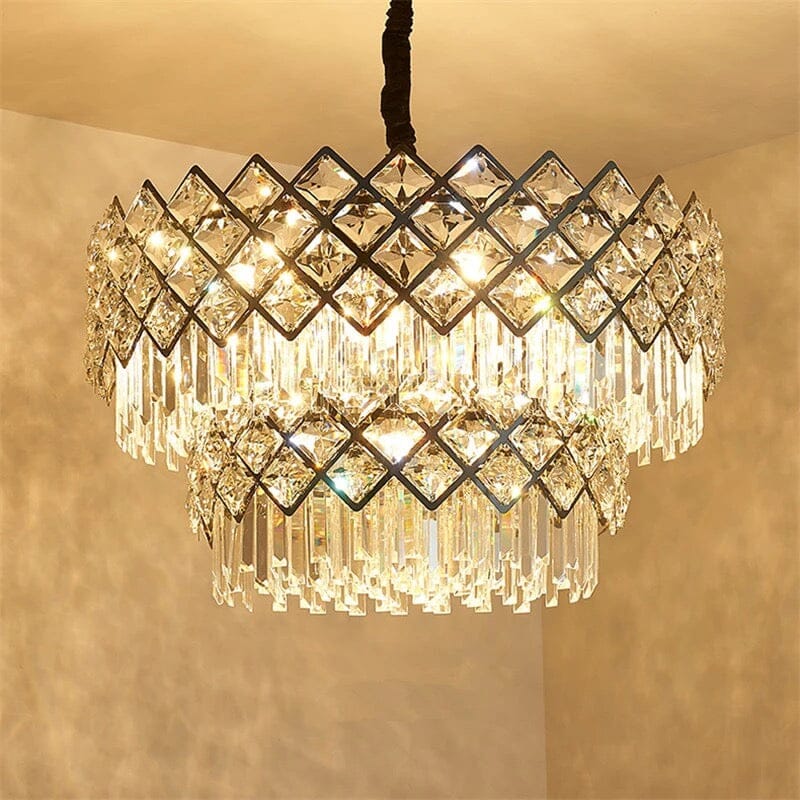 Opulent Crystal Chandelier