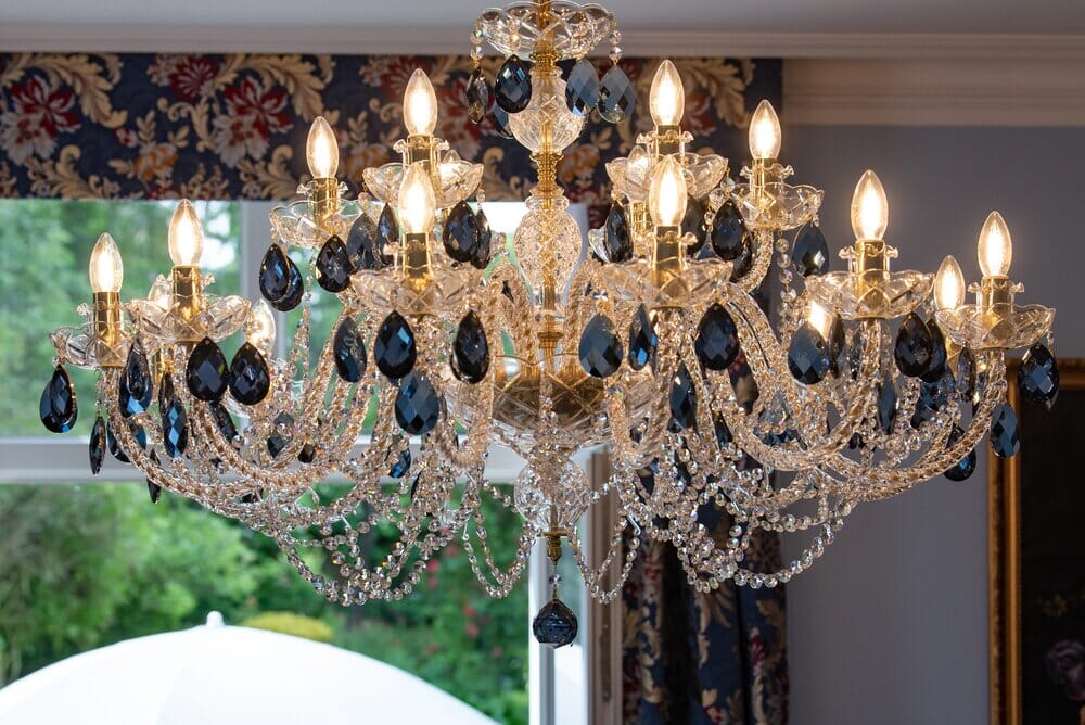 Ocean Crystal Chandelier