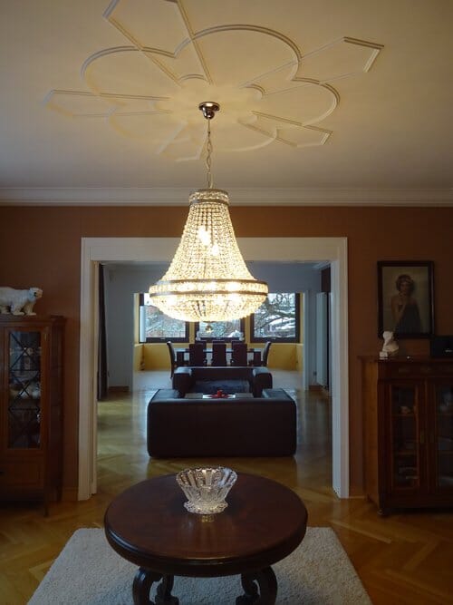 Stockholm Hot Air Balloon Crystal Chandelier